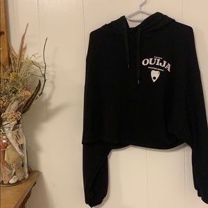 Ouija Board Crop Sweater